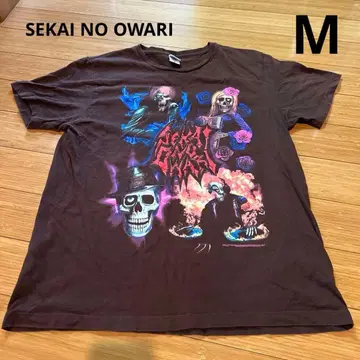 SEKAI NO OWARI 불꽃과 숲의 카니발 티셔츠 M 사이즈