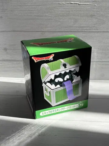 [미개봉 새상품] 드래곤 퀘스트 미믹 마스킹 테이프 커터 드퀘