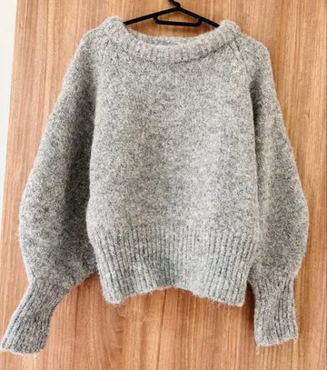 LAGUNAMOON 러그나문 그레이 니트