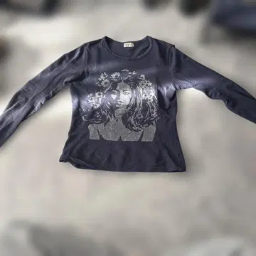 Hysterics 긴팔 T셔츠 꽃 프린트