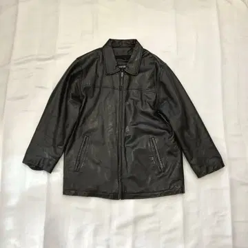 black leather jacket car coat grunge
