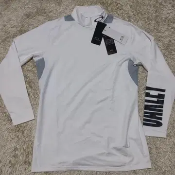 미사용 새상품 오클리 남성용 XL 긴팔 셔츠 골프 테니스 러닝