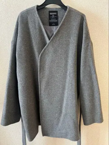 HOTPING 그레이 하프 코트 한국