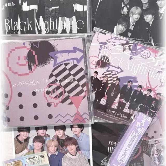 나니와단시 Black Nightmare 앨범 굿즈