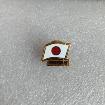 일본 국기 디자인 핀 배지