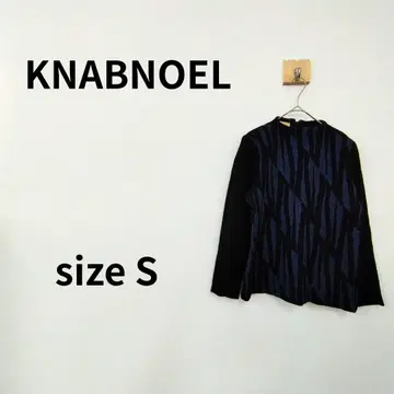 KNABNOEL 블랙 하이넥 니트 S 사이즈 2238