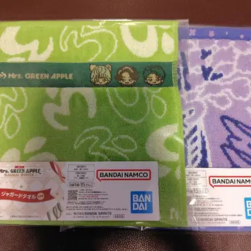 Mrs. GREEN APPLE 타월 2개 세트 1번 복권