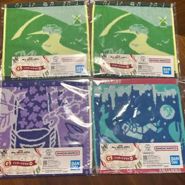 Mrs. GREEN APPLE 제일복권 타월 세트 4장입