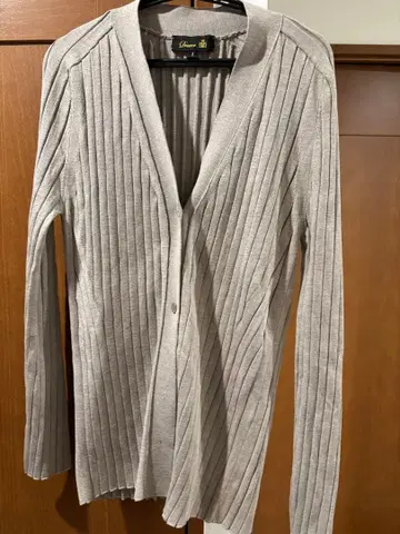 6515-299-0430 드로어 와이드 리브 V넥 가디건 사이즈 1