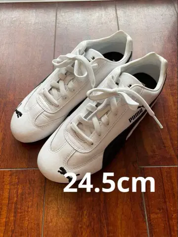 [ 새상품급 ] 푸마 스피도캣 여성용 가죽 24.5cm