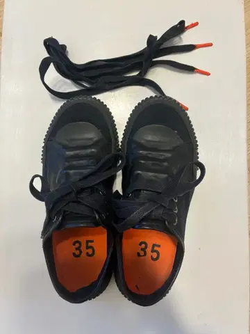 both pari 블랙 스니커즈 사이즈 35