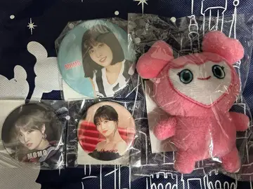 TWICE 모모 백참 모블리 캔 배지 세트