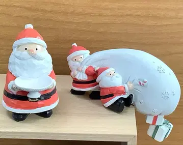 내추럴 키친 크리스마스 입상 덜렁이 산타 도우미 산타 대