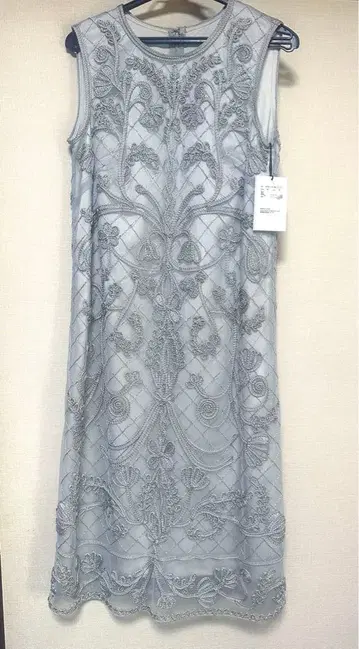 [ ANAYI ] 아나이 새상품 레이스 원피스 슬리브리스 올 시즌