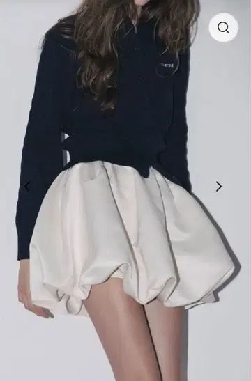 더 토 베니스 벌룬 스커트 화이트