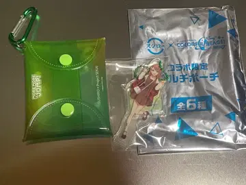 스시로 프로세카 콜라보 한정판 멀티 파우치 아크릴 스탠드 포함