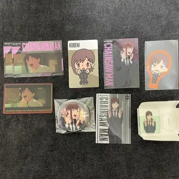 체인소 맨 코베니 묶음 판매 캔뱃지 스티커 카드