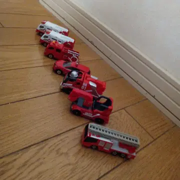 MARITA 소방차 미니카 7대 세트