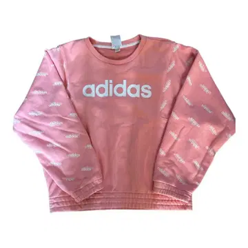 아디다스 adidas 핑크 로고 트레이닝복 허리 & 소매 밴딩