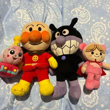 호빵맨 봉제 인형 세트