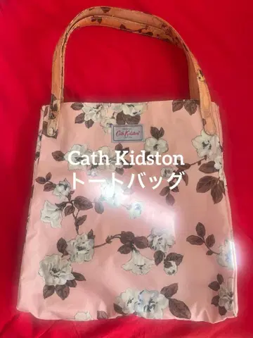 Cath Kidston 캐스키드슨/꽃무늬 핑크 토트백