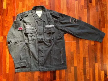 AVIREX 밀리터리 자켓 XL 블랙