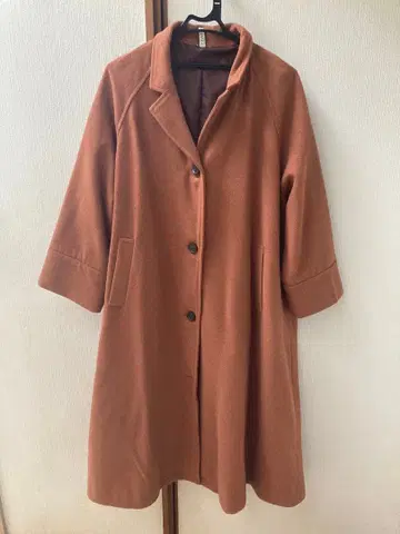 타카야마 미야코 콜라보 텐트 라인 롱 코트 studio CLIP