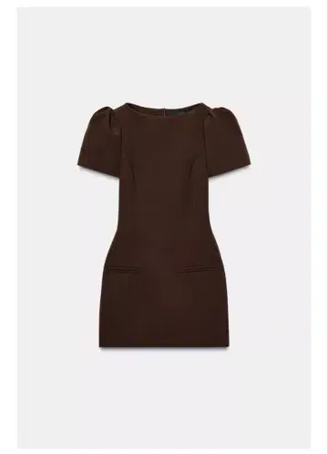 [ 새상품급 ] 플리츠 포켓 부착 숏 원피스 S