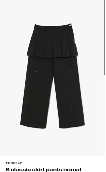 S 클래식 스커트 팬츠 노멀 그레이 M