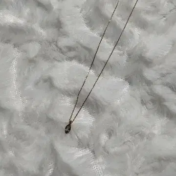 아가트 K10YG 아쿠아 마린 목걸이