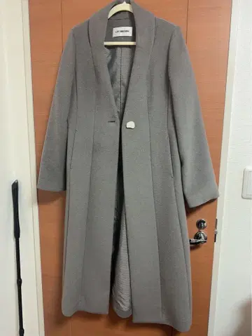 Lily Brown 그레이 체스터 코트