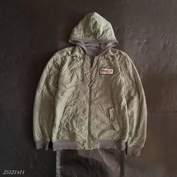 US 구제 의류 RVCA 리버서블 나일론 자켓 후드티