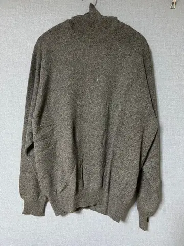 그레이 터틀넥 스웨터 L