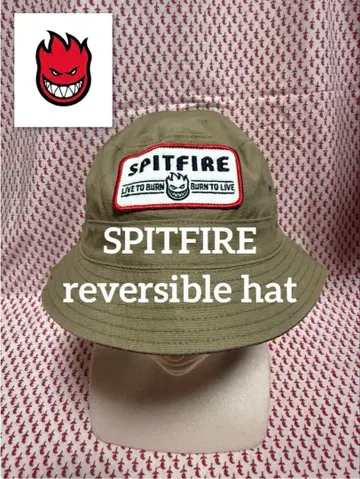 SPITFIRE 스피트파이어 리버서블 햇 스케이터 00s
