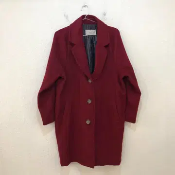 누아르 n'Or 롱 자켓 코트 보르도 사이즈 1