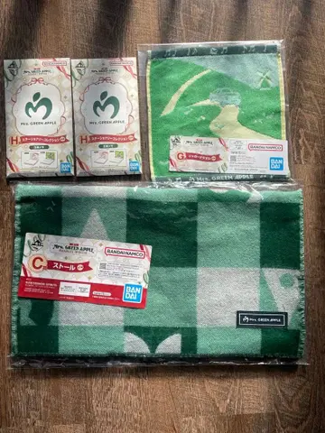 Mrs. GREEN APPLE 제일복권 스톨 세트