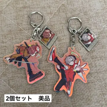 달마이즈갓 아리사카 CR 페스티벌 2024 아크릴 키링 2개 세트