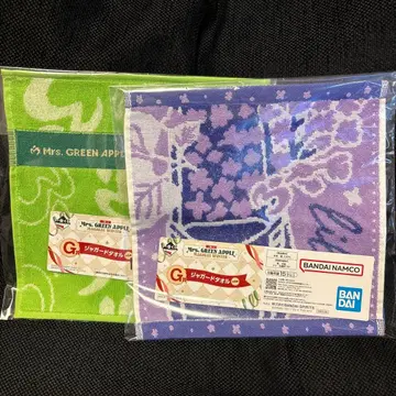 제일복권 미세스 그린애플 G상 타월 라일락