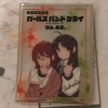 극장판 총집편 걸즈밴드크라이 후편 5주차 입장객 특전 니나 스바루