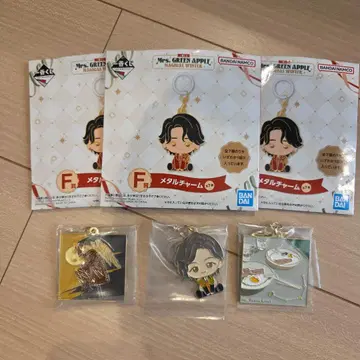 Mrs. GREEN APPLE 제일복권 F상 메탈 참 3개 세트