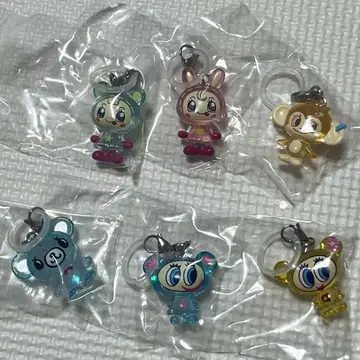 나루미야 메지루시 액세서리 가챠가챠 6점 세트