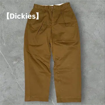 Dickies 치노 팬츠 브라운