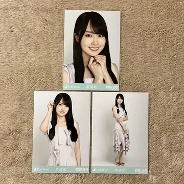 노기자카46 카키 하루카 차도 측 악곡 의상 브로마이드 컴프