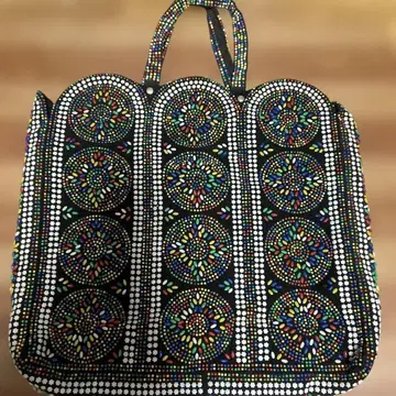 포피백 비즈백 토트백 쇼와 레트로 루미나리에