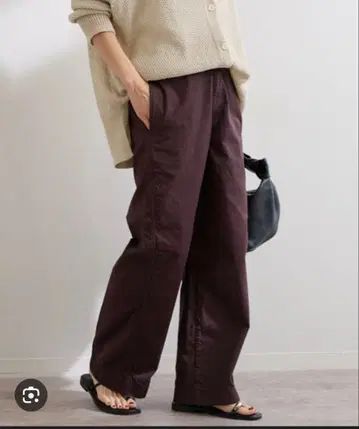 라이트 치노 크롭 팬츠