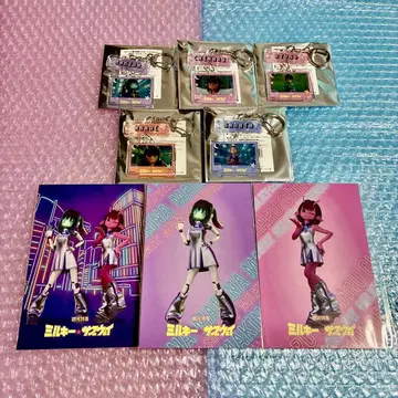 밀서브 연결 키링 마키나 치하루 아카네 카나타 료코 포스카