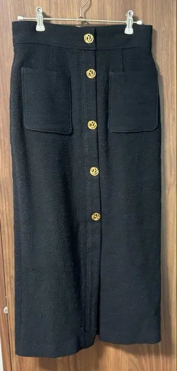 snidel 프론트 버튼 스커트