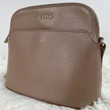 인기 FURLA 가죽 숄더백 베이지