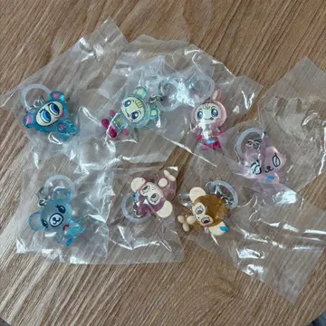 나루미야 캐릭터즈 메지루시 액세서리 7종 세미 컴플리트