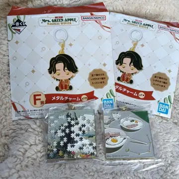 미세스 제일복권 F상 메탈 참 2종 세트